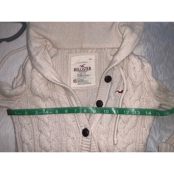 Hollister Vintage Y2K Rabbit Hair Ivory Sweater Bella Swan Size XS - Picture 6 of 7